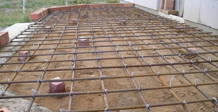 Обустройство фундамента для террасы с барбекю Фундамент для террасы