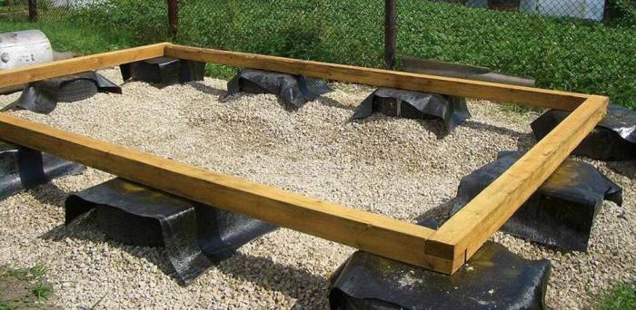 Фундамент из покрышек для беседки с мангалом Фундамент из покрышек на участке