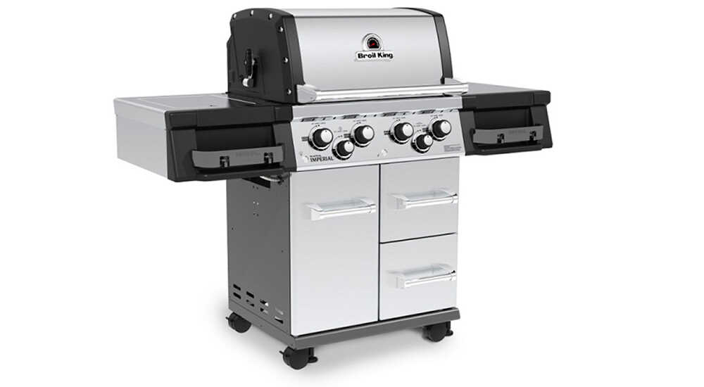 Газовый гриль на колесиках Газовый гриль барбекю