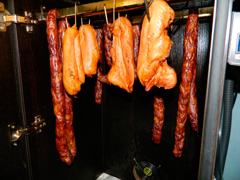 Горячее копчение мяса Горячее копчение