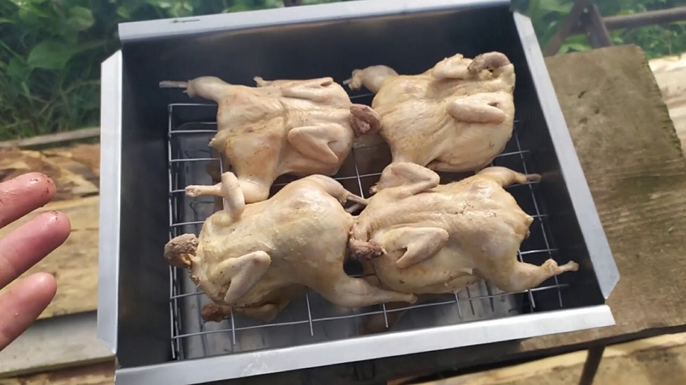 Копчение перепелов горячим способом Горячее копчение перепелов