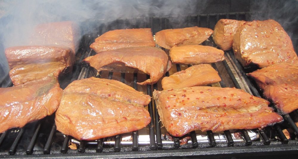 Копчение тунца горячим методом Горячее копчение тунца