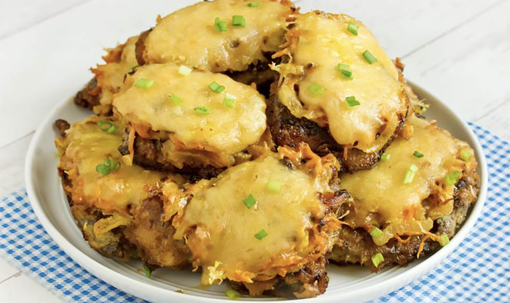 Шашлык из говяжьей печени с сыром Говяжья печень с сыром