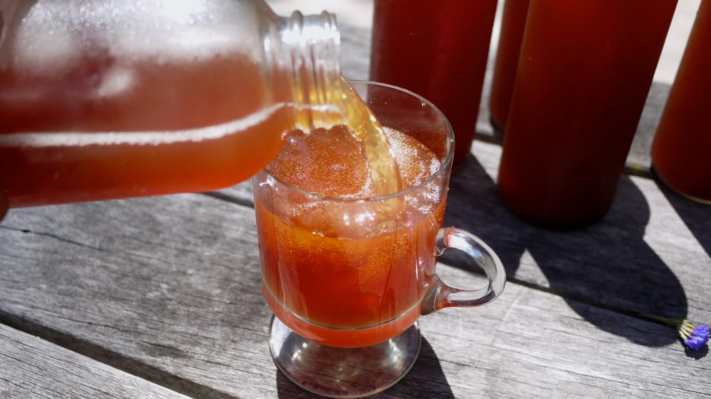 Готовый компот из копчёной груши Компот из копчёной груши