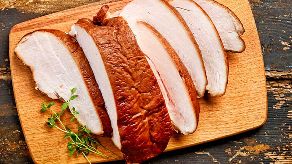 Куриная копченая грудка Копченая грудка