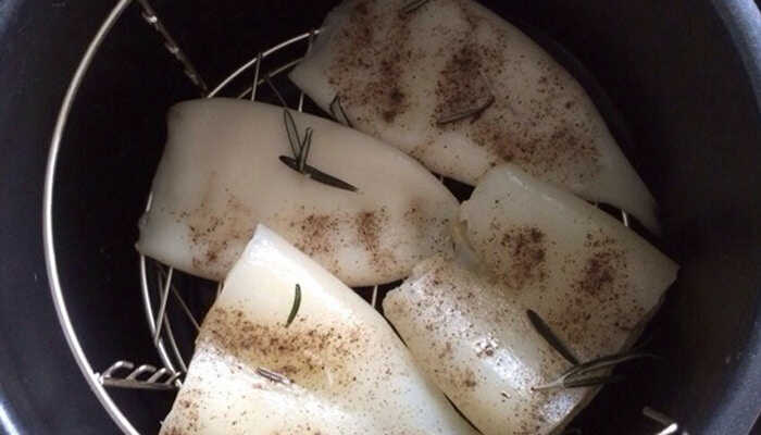 Кальмары в аэрогриле Копчение кальмаров в аэрогриле