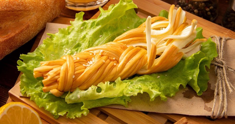 Как выглядит копченый сыр чечил Копченый сыр чечил