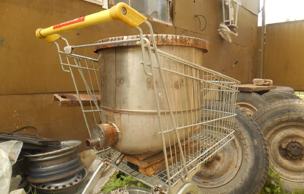 Коптильня из старой советской стиралки Коптильня из старой стиралки