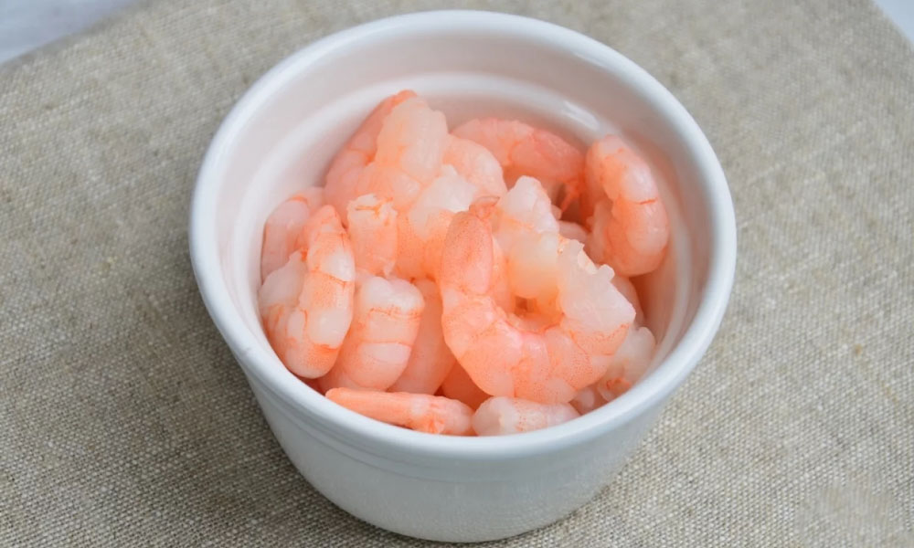 Очищенные и отваренные креветки Креветки для шаурмы