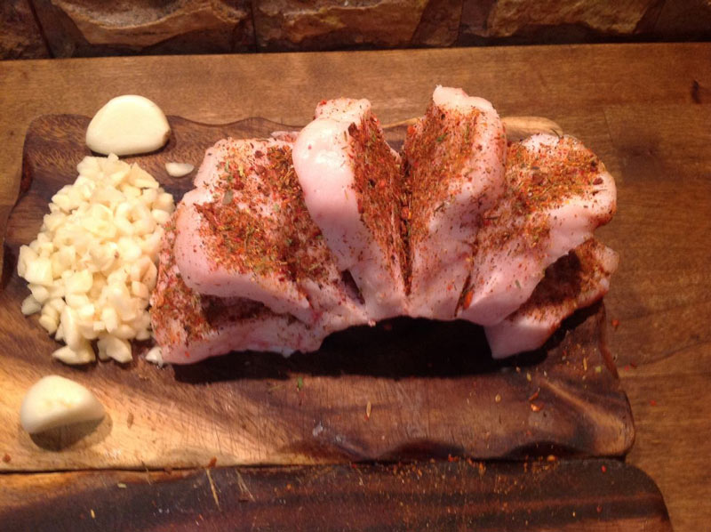 Чесночный рецепт бараньего курдюка Курдюк с чесноком