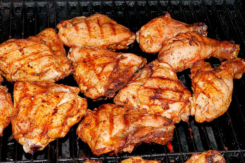Куриные ножки приготовленные на электрогриле Куриные ножки