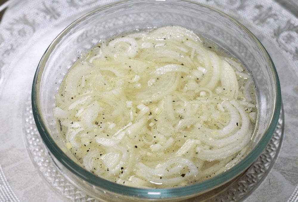 Приготовление лукового маринада для нерки Луковый маринад для нерки