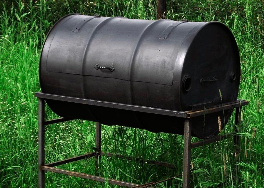 Мангал-гриль из бочки. Мангал-гриль