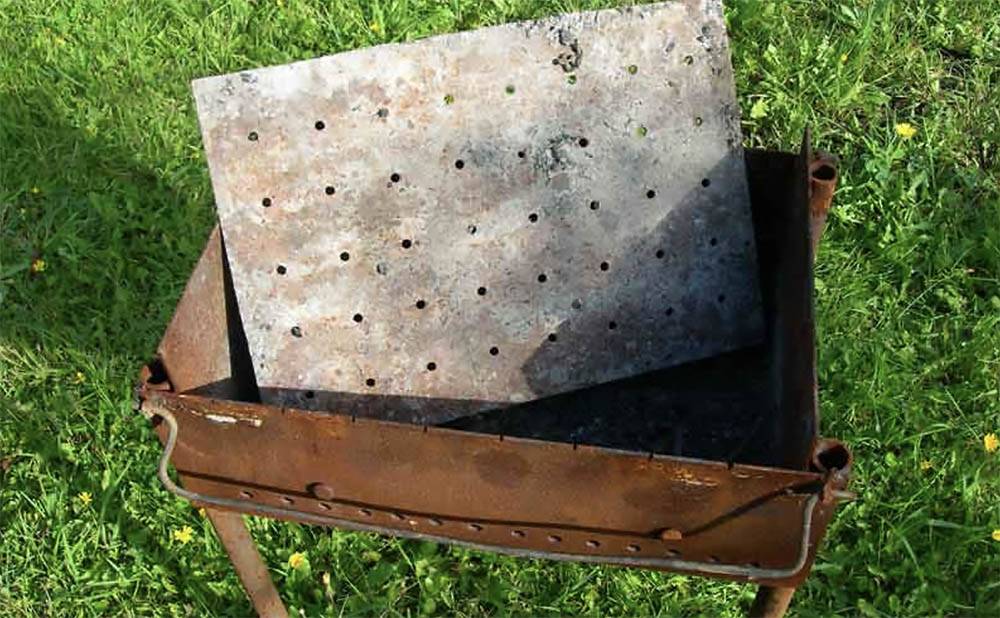 Добавление двойного дна Мангал и двойное дно