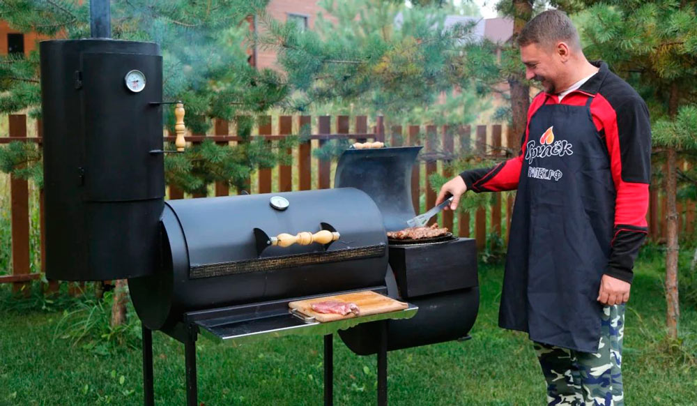 Мангал из газового баллона Мангал