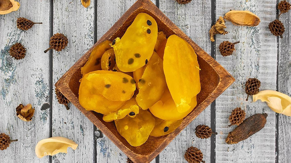 Высушенная в духовке маракуйя Маракуйя и сушка