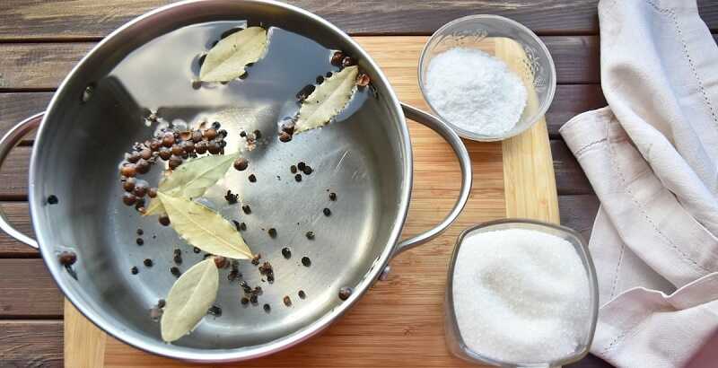 Процесс приготовления маринада Продукты, необходимые для приготовления маринада