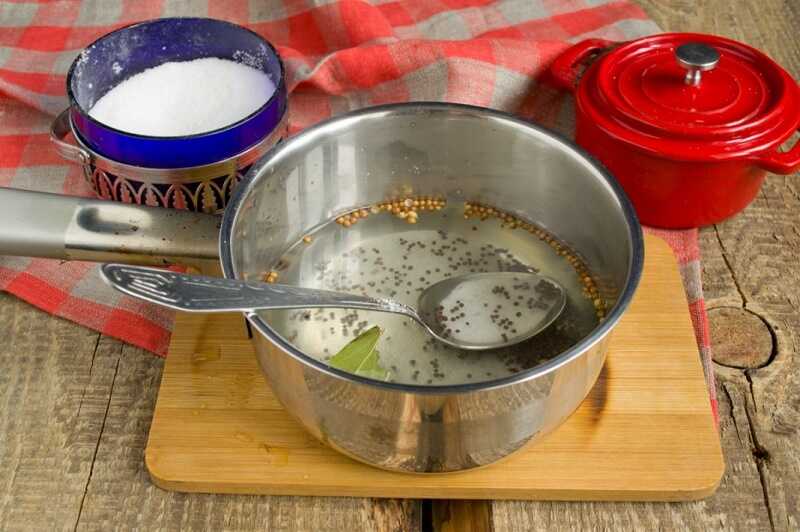 Приготовление маринада Маринад для толстолобика