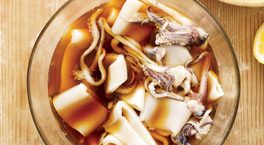 Маринад для кальмаров из соевого соуса Маринование кальмара в соевом соусе