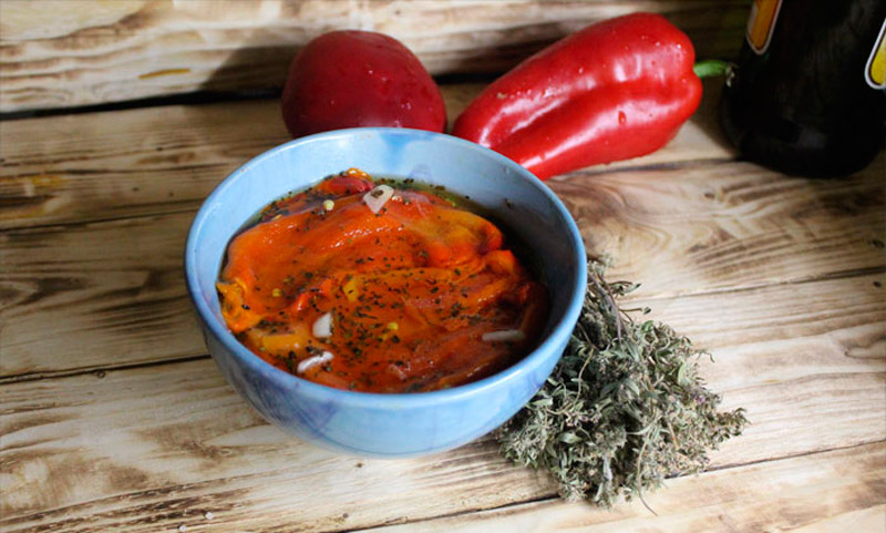 Перец в маринаде Маринад