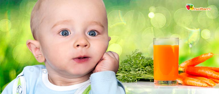 морковный сок для детей