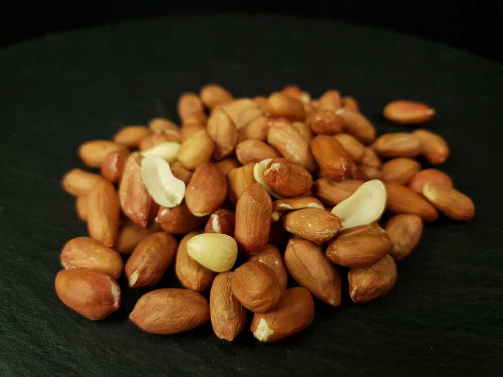 Сушеные в аэрогриле орехи Очищенный сушеный арахис