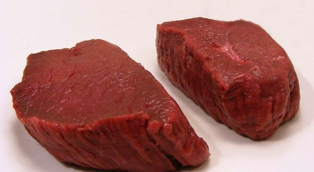 Свежее мясо оленя Оленина для колбасы