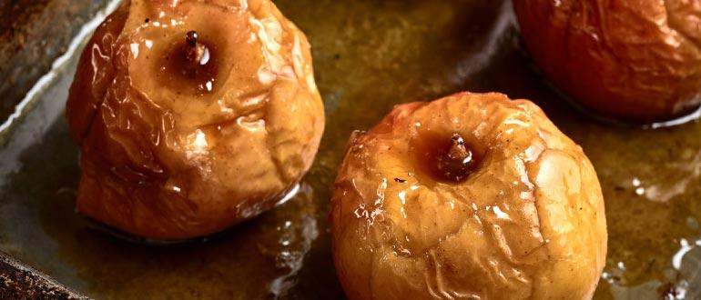 Печеные яблоки диета