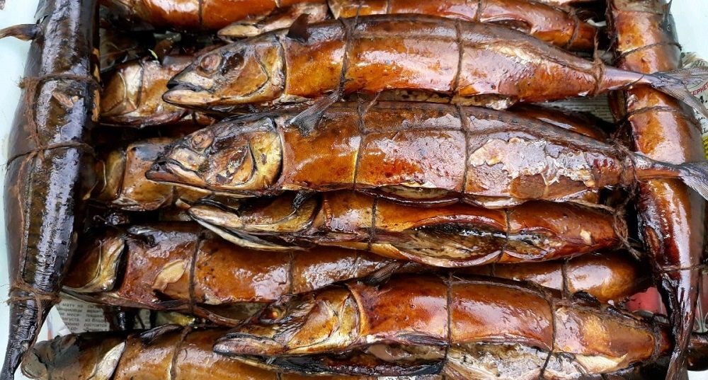 Как выглядит пеленгас горячего копчения Пеленгас горячего копчения