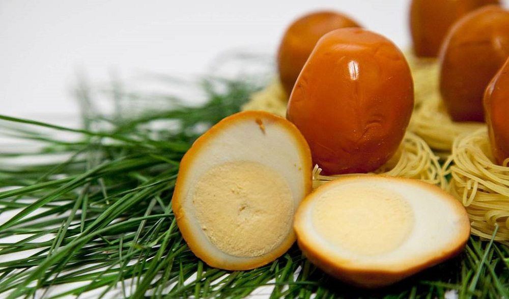 Копчёные перепелиные яйца, приготовленные при помощи жидкого дыма Перепелиные яйца с жидким дымом