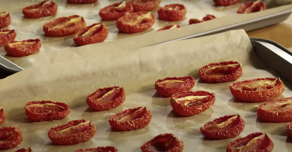 Высушенные в духовке помидоры Помидоры из духовки