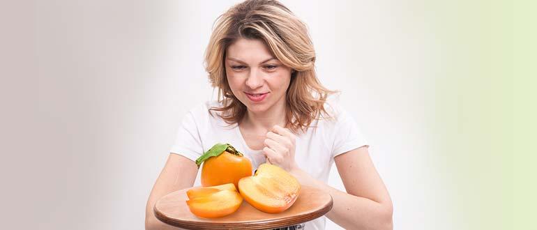 при похудении хурма