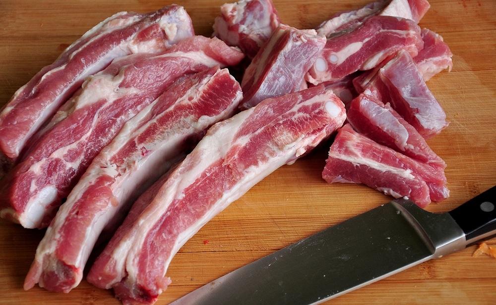 Как разделать свиные рёбра Разделка свиных рёбер