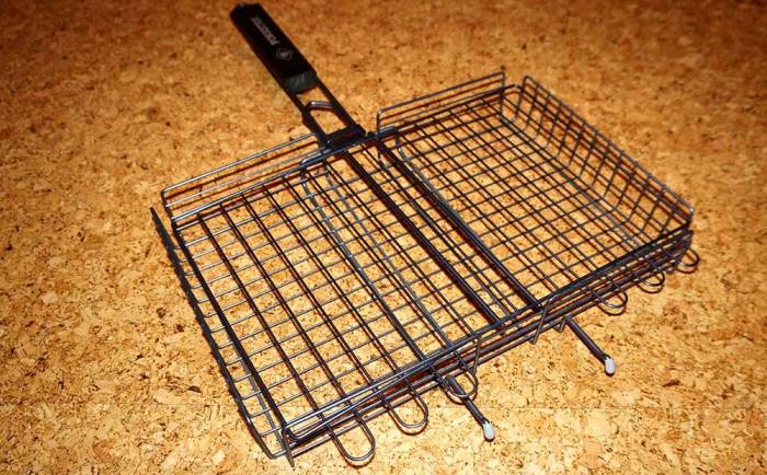 Подготовка решётки для мангала Решётка для хека