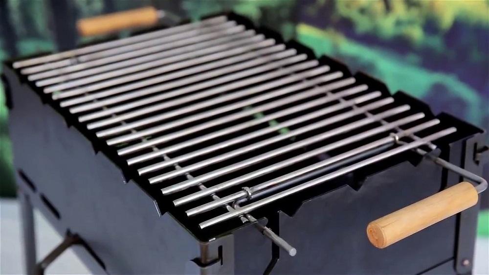 Внешний вид решётки из нержавеющей стали Решётка для мангала из нержавейки