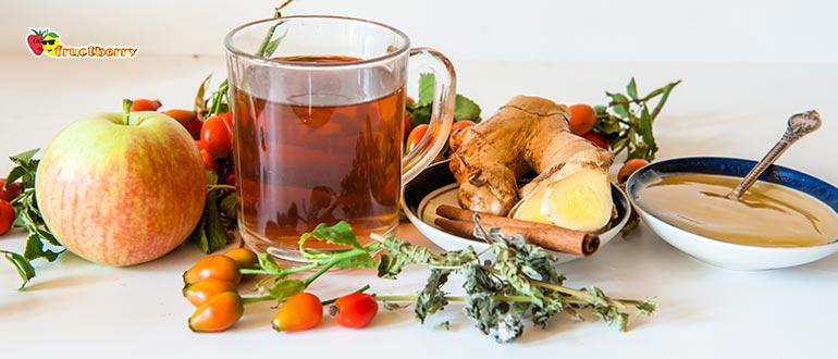 рецепт шиповника с имбирем