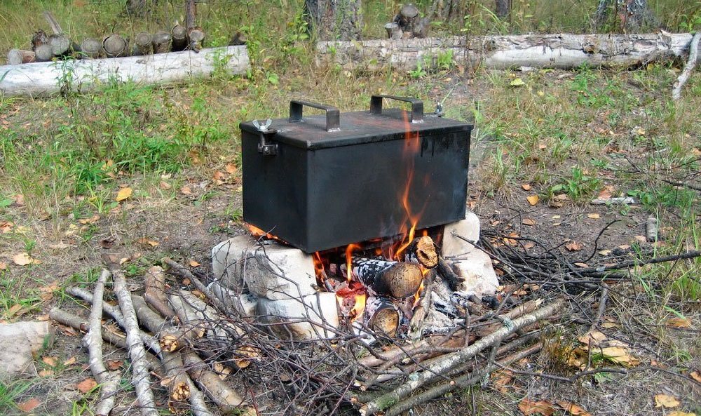 Копчение ряпушки на костре Ряпушка на костре