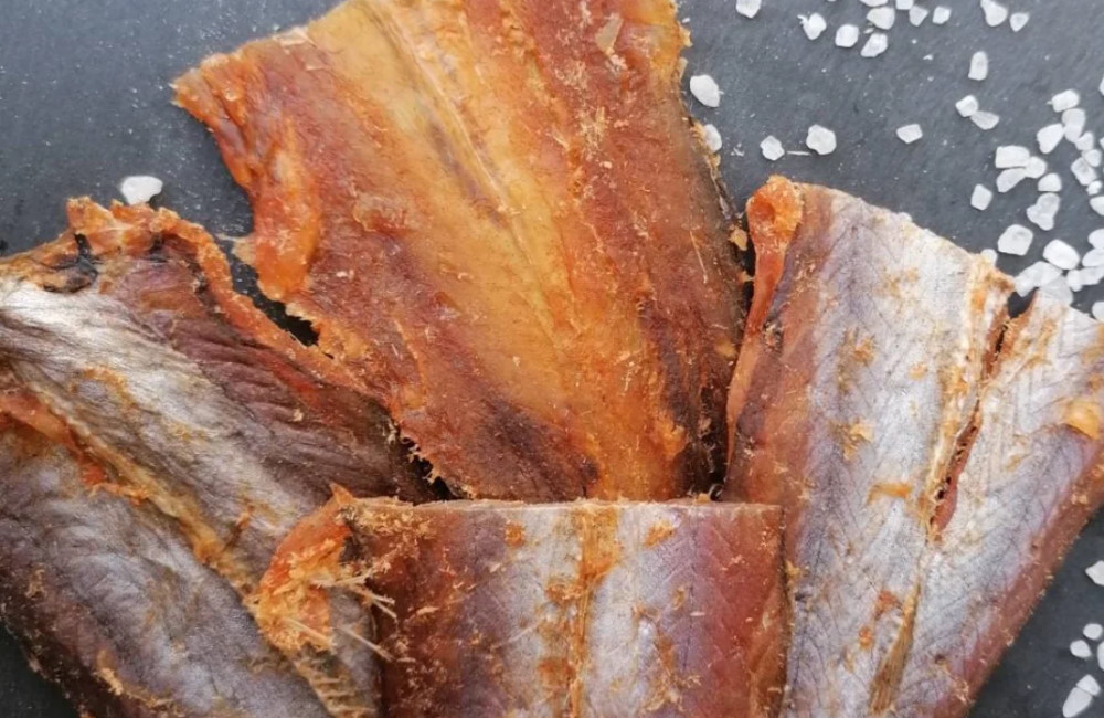 Путассу вяленая с пряностями Вяленые тушки путассу