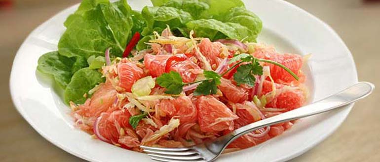 салат с помело