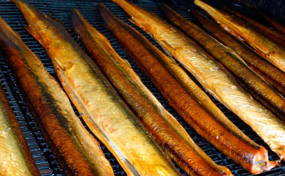 Сарган холодного копчения Сарган