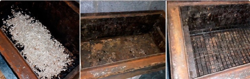 Подготовка коптильни для копчения перепелиных яиц Щепа для перепелиных яиц