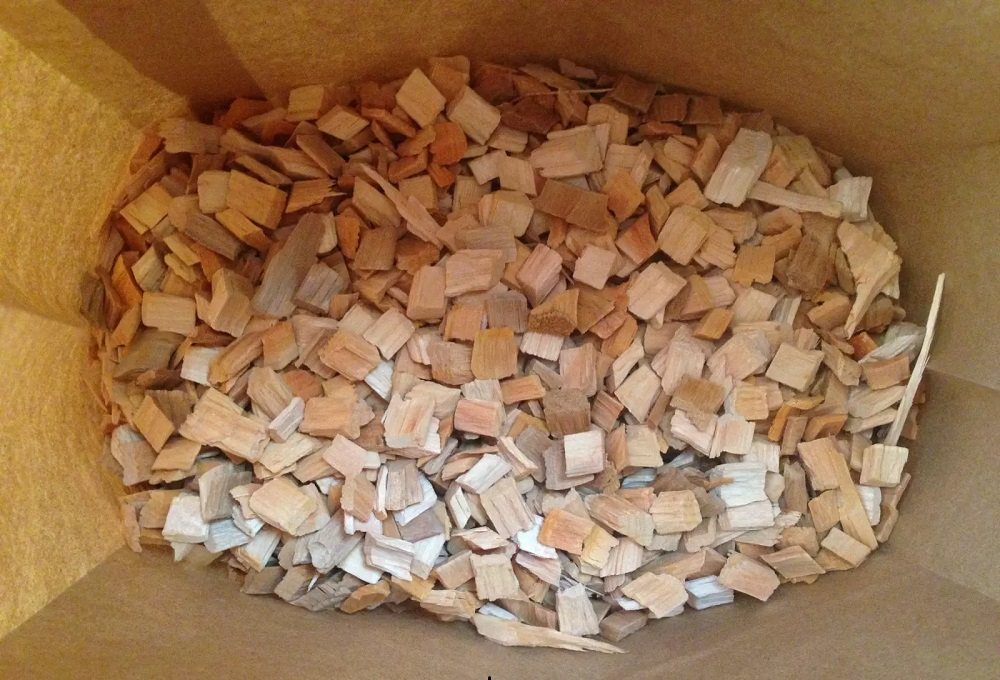 Ольховая щепа для копчения утки Щепа для утки