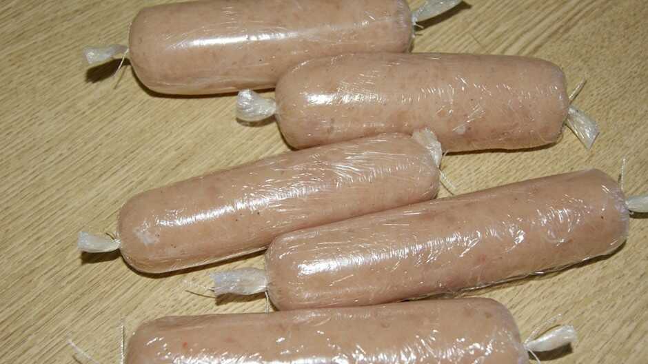 Сосиски домашнего приготовления Домашние сосиски