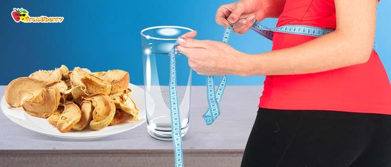 сушеные яблоки для похудения