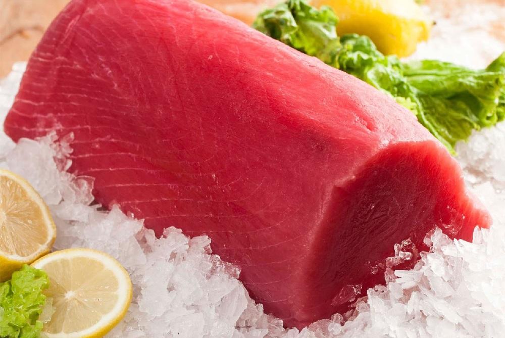 Как выглядит свежезамороженное филе тунца Свежезамороженное филе тунца