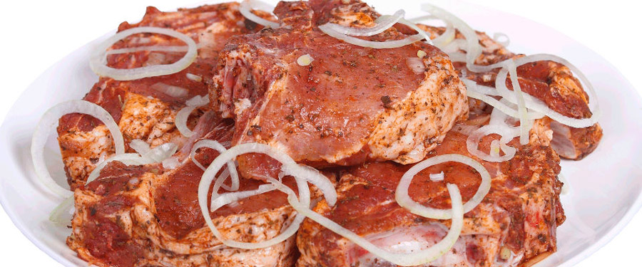 Свиная корейка в маринаде Свиная корейка