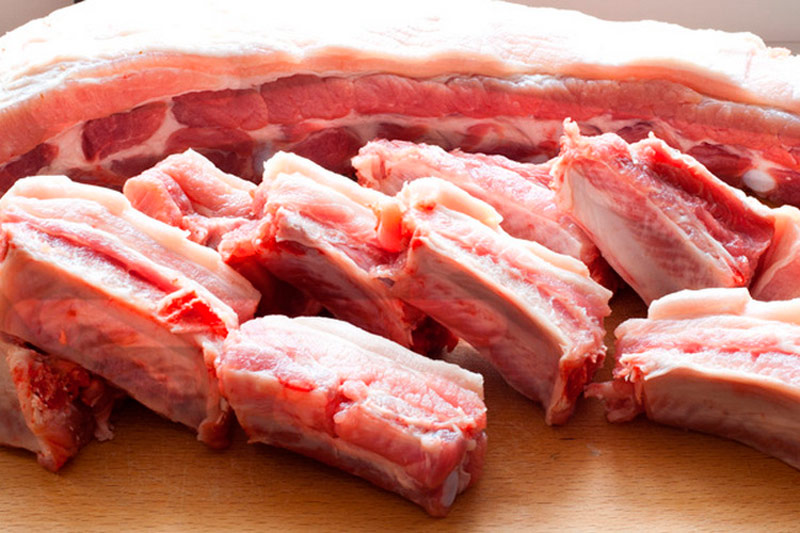 Свиные ребра мясо Свиные ребра