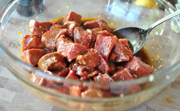 Телятина в маринаде с соевым соусом и лимоном Телятина в соевом соусе