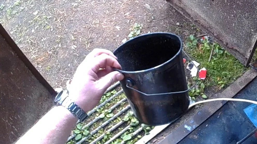 Изготовление дымогенератора из ведра Ведро для дымогенератора