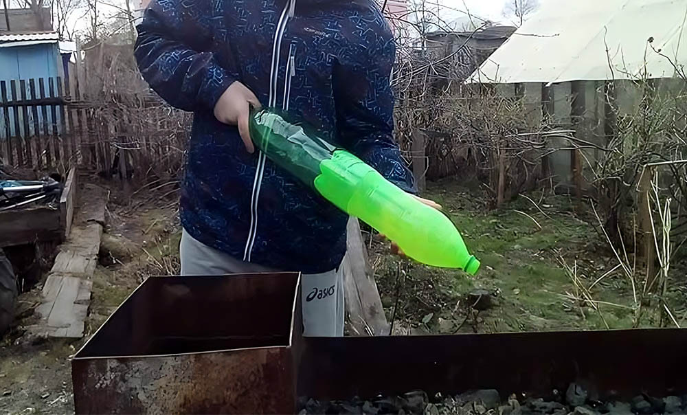 Самодельный веер из пластиковых бутылок Веер из бутылки